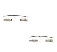 2x TRW Tubo Freno Assale Anteriore Sinistra Destra Adatto A per BMW 7er E65 E66