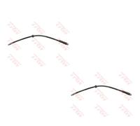 2x TRW Tubo Freno Assale Anteriore Sinistra Destra per Peugeot 306 Cabriolet 7D