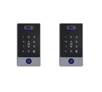 2X TTLock Tastiera di Controllo Accessi con Riconoscimento Facciale Controller di Accesso Autonomo Impermeabile per Impronte Digitali per Serratura-B