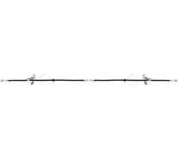 2x Tubazioni freno flessibili A.B.S. Retro S+D per CHEVROLET, OPEL