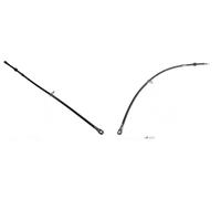 2x Tubazioni freno flessibili BLUE PRINT Davanti S+D per MITSUBISHI L200