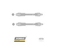 2x Tubi Tubo Freno Anteriore Destro Sinistro Mercedes Classe A W168 1997 - 2005