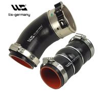 2x tubo aria di sovralimentazione per MERCEDES CITAN 144604837R