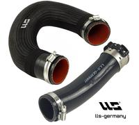 2x Tubo Aria di Sovralimentazione Turboschlauch per OPEL VIVARO 2.0 CDTI