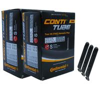 2x Tubo Bici Continental 28 Pollici Sclaverand 32-622/47-622 +3 Sollevatori P...