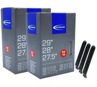 2x tubo bicicletta Schwalbe 27,5 / 28 / 29 pollici Sclaverand 40-622/62-622 SV19