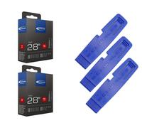 2x tubo bicicletta Schwalbe 28 pollici Sclaverand 18-622/28-622 +...