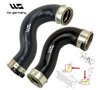 2x Tubo di Aspirazione per Mercedes Vito / Scatola Mixto W639 122 CDI Pressione