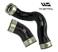 2x Tubo di Pressione per VW T5 Multivan V 1.9TDi 85PS 105PS Aspirazione SX