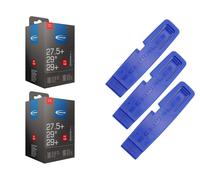 2x tubo flessibile Schwalbe 70-584 (27,5 x 2,80) 650B SV 40mm Sclaverand + so...
