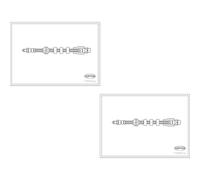 2x Tubo Freno Anteriore per BMW 5er Touring E61 525d 520d E60 520i E64