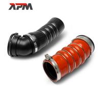 2X Tubo Intercooler Turboscarico Per X5 E70 X6 E71 E72 XDrive30D Dal 2008 Diesel