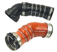 2X Tubo Turbo Tubo Di Carico Per BMW X6 E71 E72 XDRIVE35D 286CV Destro Sinistro