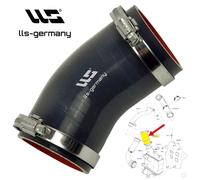 2X Tubo Turbo Tubo Di Intercooler Per LAND ROVER DISCOVERY SPORT 2.0 TD4