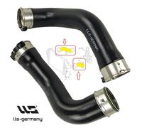 2X Tubo Turbo Tubo Intercooler Per MERCEDES ML 350 CDI 4-Matic A1665280082