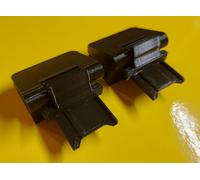 2x Turntable Dust Cover Hinge - Cerniere Coperchio Cappa - CONTINENTAL EDISON