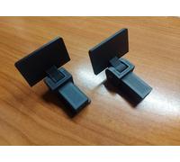 2x Turntable Dust Cover Hinge Hinges Lid OMNITRONIC DD SERIE