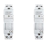 2X Tuya 16A Din Rail 1P KWh Meter Con Energy Monitor Timer Support App 9360