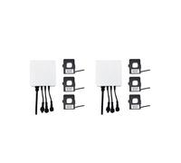 2X Tuya Life Single 3 Phase WiFi KWH Meter 80A Power Clamp Trasformatore di Corrente Monitoraggio 'Utilizzo 'Alimentazione
