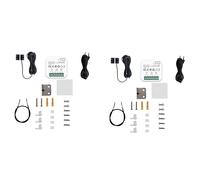 2X Tuya Smart ZigBee Garage Door Opener Controller con sensore di controllo app funziona per Alexa Home EU Plug