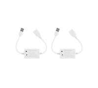 2X Tuya USB WIFI Controller Universal Breaker Timer Life per Dispositivi USB per Alexa Home