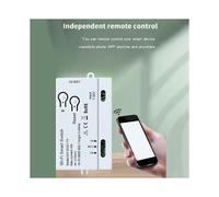 2X Tuya WiFi DIY Timer 1CH 7-32V USB 5V 2.4G WiFi Smartlife Modulo Domotico per Alexa Home IFTT