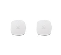 2X Tuya ZigBee MmWave Sensore di Presenza Umana con Rilevamento A Microonde di Luminanza Sensore di Movimento PIR Montaggio A Parete