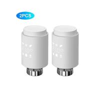 2x Tuya ZigBee3.0 Smartes Heizkrper-Thermostat Valve-Programm Alexa Google Home DE[Smart Radiator Actuator+ ZigBee