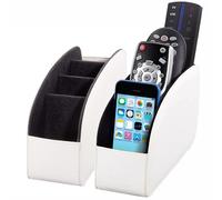 2x TV Porta-Telecomandi Organizer Organizzazione Scatola Supporto Remoto