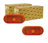 2X TYC Indicatore Anteriore Sinistra + Destra Adatto A per Ford Galaxy Seat Alha