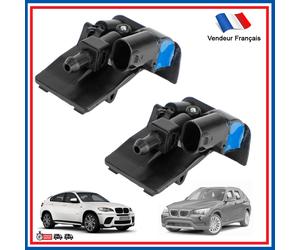 2X Ugello D'Essuie Vetro Anteriore Pinze per BMW X1 E84 X6 E71 E72 61667183343