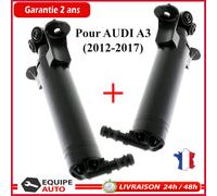 2X Ugello Lava-Faro Anteriore per Audi A3 1.6 2.0L Tdi 1.4 1.8 TFSI
