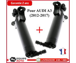 2X Ugello Lava-Faro Anteriore per Audi A3 1.6 2.0L Tdi 1.4 1.8 TFSI