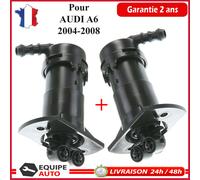 2X Ugello Lava-Faro Anteriore per Audi A6 C6 2.0 3.0 Tdi TFSI 4.2 S6 RS6