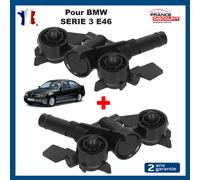 2x Ugello Lava-Faro Anteriore Sinistro + Destra per BMW Serie 3 E46 1998-2005