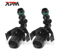 2x Ugello Lavacristalli Lavafari Anteriore Sinistra Destra per BMW 3er E90 E92