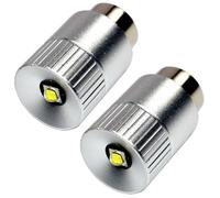 2x Ultra Luminoso 300Lm Alta Potenza 3W LED Upgrade Lampadine Per Maglite S2 ST2