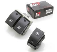 2x Unità Commutazione Interruttore Tasti Alzacristalli Frontale SX Dx per VW Fox