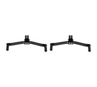 2X Universal Moto nel Alluminio Dual / 2 Way Gear Lever Pedale Shifter Acc1199