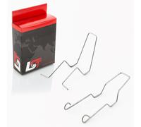 2X Universale Halteclip In Acciaio Klammern Scheinwerfer H1 H3 H4 H7 Per FERRARI