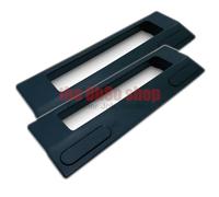 2x Universale Nero Frigo Congelatore Maniglia Fissaggio Slot 90mm A 170mm