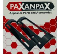 Paxanpax PRF015 Universal Rectangular Black Plastic Fridge Freezer Grab Handle Maniglia per Frigorifero e congelatore, Nero
