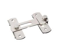 2X Untarnished Sliding Door Hook Strong Security Screw For Barn Fashion Entrances Pet Cage Security Simple Door Secure