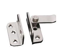 2X Untarnished Sliding Door Hook Strong Security Screw For Barn Fashion Entrances Pet Cage Security Simple Door Secure