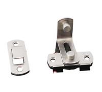 2X Untarnished Sliding Door Hook Strong Security Screw For Barn Fashion Entrances Pet Cage Security Simple Door Secure