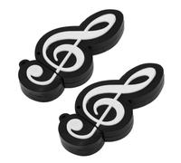 2X USB 2.0 Stick Cute Cartoon Memory Stick Music Notes Symbol USB 2.0 Memory External USB Flash Drive Memory Stick 4GB
