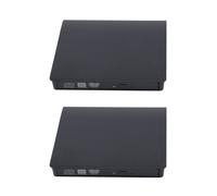 2X USB 3.0 Mobile Case Esterno per Unità CD DVD BD-ROM BD-RE SATA da 12,7 mm Utile