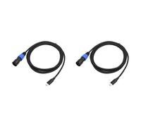 2X USB-C A XLR 3Pin TIPO-C per Console di Missaggio, Amplifica5603