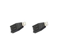 2X USB TO RS232 RS485 Modulo di Comunicazione Seriale USB Convertitore di Segnale USB-232/485 di Livello Industriale