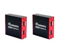 2X USB3.0 4K Video Capture Card, 1080P 60Fps Game Capture Device Cam Lin9998